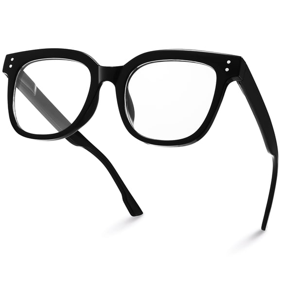 Gafas de luz azul con bloqueador de luz azul y UV de gran tamaño