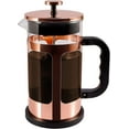 thumbnail image 1 of French Press Coffee Tea Maker Upgrade Heat Cold Resistant Thickened Glass with 4 Level Stainless Steel Filtration System Brew Coffee & Tea BPA Free, 1 of 5