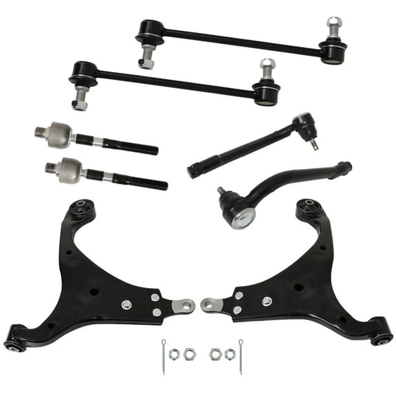 labwork Front Lower Control Arms Tierods Sway Bars For Hyundai Elantra 2.0L 2007-2012 8X