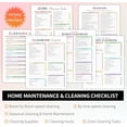 thumbnail image 3 of ADHD Cleaning Planner for Adults Women, Cleaning Schedule and Checklist Notebook, Cleaning and Organizing Planner, Daily Weekly Monthly Schedule Household Cleaning Checklist Planner, 3 of 13