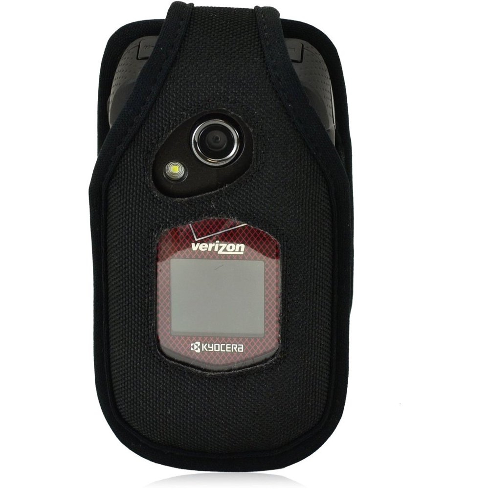 Kyocera DuraXV and DuraXA Heavy Duty Nylon Phone Case with Removable