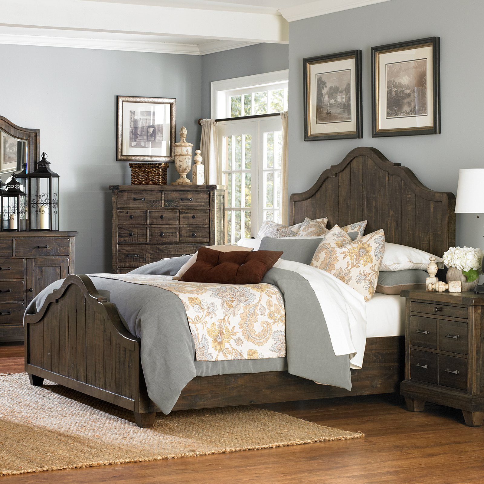 Magnussen Brenley Panel Bed Walmart Com