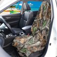 thumbnail image 3 of POLERO Woodland Camo Terry Cloth Car Seat Cover Sweating, Suitable for Seat Covers and Liner Van Truck Seat, Car Seat Towel Cover for Vans Cars, 3 of 7