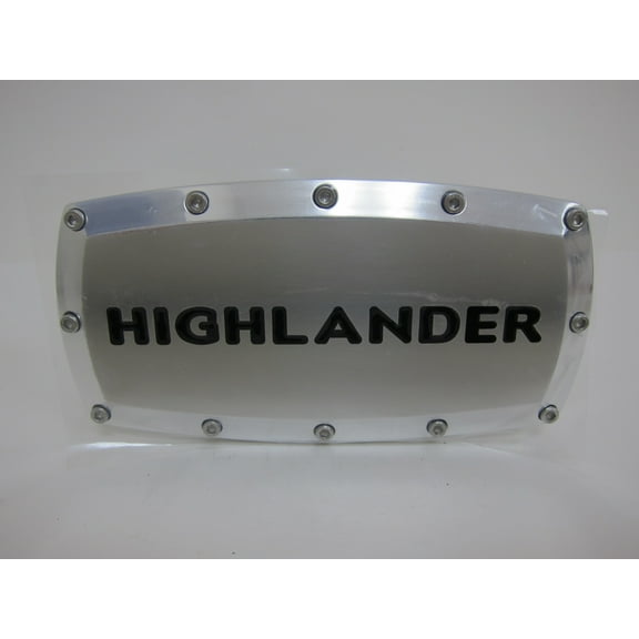 Toyota Highlander Billet Aluminum Steel Trailer Hitch Cover Official Licensed