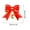 XXL, variant on Qocolhg Christmas Decorations Bow 5 Pcs Christmas Red Bowknots Plastic Christmas Tree Pendant Bowknot Bell Ornaments Decor for Xmas Supplies, Christmas Decorations Clearance, 5.1 Inch