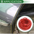 thumbnail image 3 of Universal Car Door Edge Protective Sealing Strip U-Type Door Scratch Protection Guard m -Scratch Collision Rubber, 3 of 6