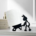 thumbnail image 3 of Dserhfy 2Pcs/Set Ant Toilet Roll Paper Holder 3D Printed Free Standing Wheelbarrow Ant Toilet Paper Holder Paper Towel Roll Dispenser Storage Rack, 3 of 8