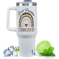 thumbnail image 2 of Coworker Gifts for Women-Coworker Tumbler With Handle 40oz Coworker Cups With Lid and Straw Coworker Gifts, Appreciation Gift for Coworker Work Bestie Retirement Gifts, 2 of 6