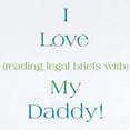 thumbnail image 2 of CafePress - Daddy's Legal Briefs Infant Bodysuit - Baby Light Bodysuit, Size Newborn - 24 Months, 2 of 4