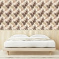 thumbnail image 3 of Ambesonne Leaf Peel & Stick Wallpaper for Home, Monochrome Dancing Palm Leaves, 13"x100", Camel Blush Redwood, 3 of 5