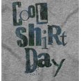 thumbnail image 2 of Funny Cool Shirt Day Sarcastic Humor Plus Size Crewneck Graphic Tee Shirt Brisco Brands 2X, 2 of 5