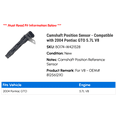 thumbnail image 2 of Camshaft Position Sensor - Compatible with 2004 Pontiac GTO 5.7L V8, 2 of 3