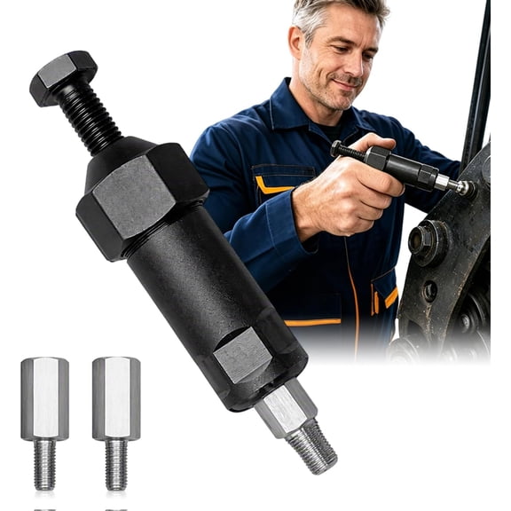 Heavy Duty Grease Fitting Cleaner Tool Clogged Zerk Unclogger For Tractors, Hydraulic Pressure Rejuvenator Clear Hardened Lubricant From Steel Nipple Auto Farm Machinery Frozen Bearings