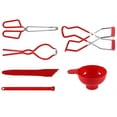 thumbnail image 2 of Jar Clip Lifter Set Anti-escaldado Can Clamp Gripper Portátil Comida Botella de leche Sirviendo Tangas, Rojo Eigraketly LF000155-01B, 2 of 7