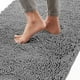 thumbnail image 1 of Alfombra de baño Gorilla Grip, gruesa, suave y absorbente, gris, 1 of 9