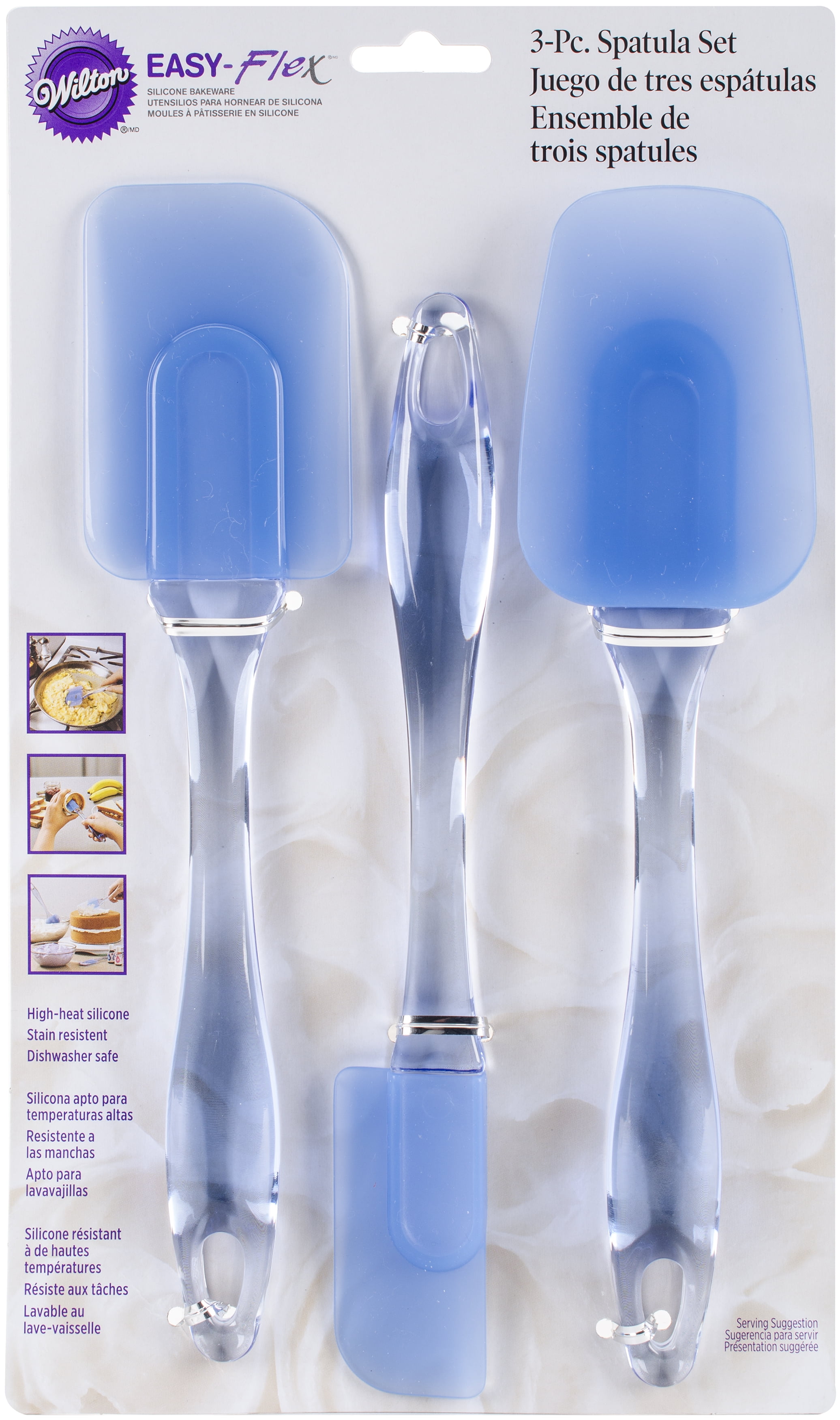 EasyFlex Silicone Spatula Set 3/Pkg Walmart Canada
