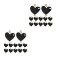 thumbnail image 6 of Masteelf 2pcs Heart Shaped Mini Clothespins 50pcs Photo Clamps Mini Wood Clip Picture Peg Binder Paper File Hinge Clip Hanging Memo Clips For Weddings Birthday Party 4.5cm, 6 of 8