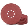 thumbnail image 5 of Papel de lija 225 Mm Velcro-Pack de 10 Grano P40-8 Malla de lijado de agujeros 225 Lijadora de paneles de yeso Discos de lijado para lijar Jirafa Lijadora de cuello largo Lijadora de pared Wmkox2739yii hfskjfh2732, 5 of 5