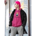 thumbnail image 2 of Funny And Happy Toy Bear Hoodie Women -Image by Shutterstock, Female Large, 2 of 4