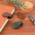 thumbnail image 4 of 3PCS Leather Magnetic Bookmarks, Leather Retro Bookmark Holder, for Book Lovers, , Ladies (3 Colors), 4 of 8
