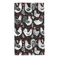 thumbnail image 1 of Balery Laying Hens And Roosters Toalla de Microfibra Premium con Estampado – 27.5x16 pulgadas, Alta Absorción, Suave y Aterciopelada, Secado Rápido, 1 of 6