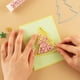 thumbnail image 3 of Círculo, estrellas, árbol de Navidad Cúpulas agitadoras dimensionales para amantes de las manualidades Tarjetas agitadas sofisticadas y divertidas, 3 of 4