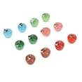 thumbnail image 1 of 12 Uds. Colgante de piedra de cristal, 6 colores, estilo frutal, colgantes de piedra de energía positiva brillante Natural para joyería artesanal, 1 of 5