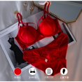 thumbnail image 3 of Ropa Interior sexy Suave Con Aros Cerrados De Ajuste De Pecho Sujetador, 3 of 5