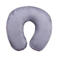 thumbnail image 1 of Almohada de , almohada para cuello, compacta, transpirable, cómoda, de espuma viscoelástica, soporte para cabeza y cuello para uso en casa o Gris, 1 of 8