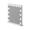 thumbnail image 4 of Impressions Vanity Aurora Hollywood LED Makeup Mirror with Lights and Touch Sensor (White), 4 of 4