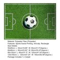 thumbnail image 3 of cdar Football Rug Playing Football Interesting Sports Scene Design Modern Football Non Slip Area Rug Floor Mat, 3 of 4