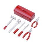 HLONK Ensemble d'outils pour enfants avec boîte à outils pour les tout-petits