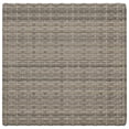 thumbnail image 3 of vidaXL Folding Bistro Table Grey 55x54x71 cm Poly Rattan, 3 of 5