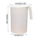 thumbnail image 3 of Jarra de agua de plástico de 2L | Garrafa de Gran Capacidad | Tetera resistente al calor | Recipiente infusor de frutas | Cristalería fácil de limpiar y duradera para el hogar y fiestas, 3 of 5