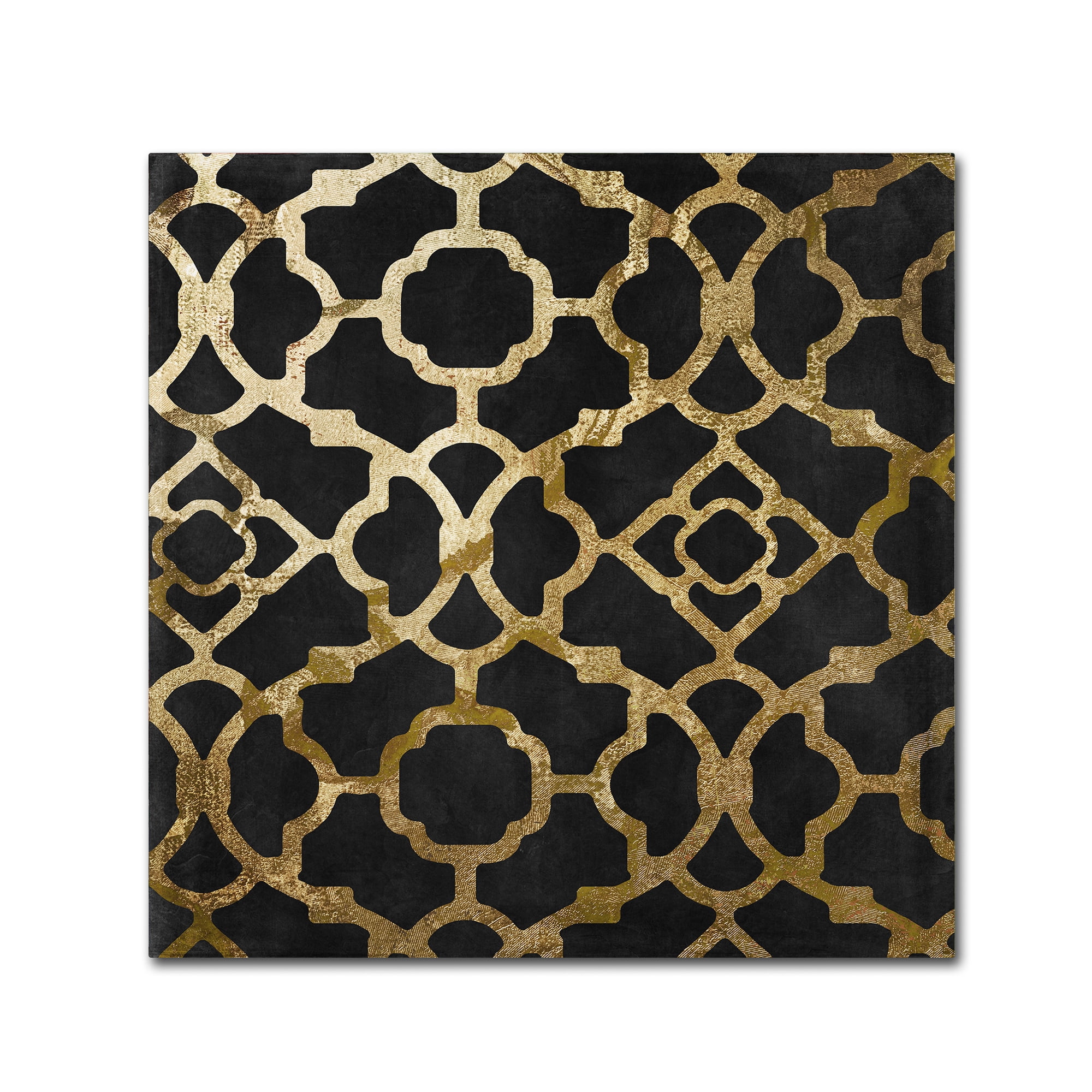 Trademark Fine Art "Moroccan Gold IV" Canvas Art by Color Bakery