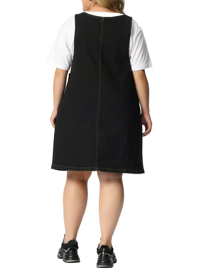 white christmas dresses Studded Denim Dress