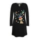 thumbnail image 3 of Vestidos Navideños Para Mujer Moda Erógena Papá Noel Estampado Navideño Cobertura Vestido Largo Odeerbi ODB203443, 3 of 3