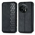 thumbnail image 4 of SaniMore Wallet Case for Oneplus 11, Vintage PU Leather Case Card Slots Cash Pocket Stand Feature Magnetic Closure Anti-drop Shockproof Full Body Protective Case For Oneplus 11, Black, 4 of 5