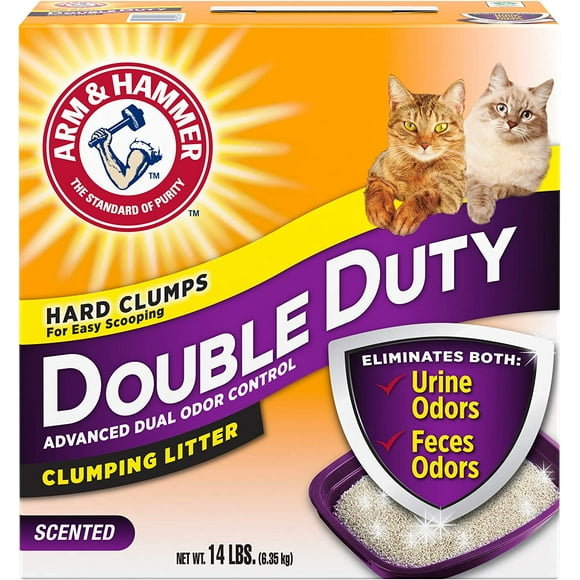 Arm & Hammer Double Duty Clumping Litter, 14-Pounds