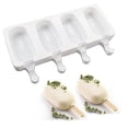 thumbnail image 2 of Moldes para paletas de silicona congeladas QUANZHOUTIANDI 1 pieza Blanco, 2 of 4