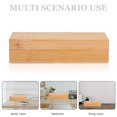 thumbnail image 3 of SEWACC 1Set Wood Multi-Functional Storage Box Ideal for Home Decor, 3 of 8