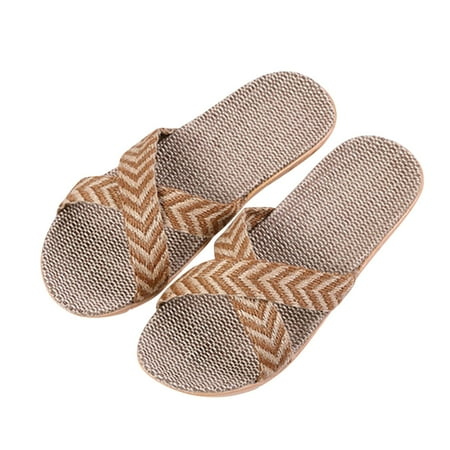 

feiboyy slippers for fashion ladies women breathable bohemia beach slip on shoes flats casual sandals
