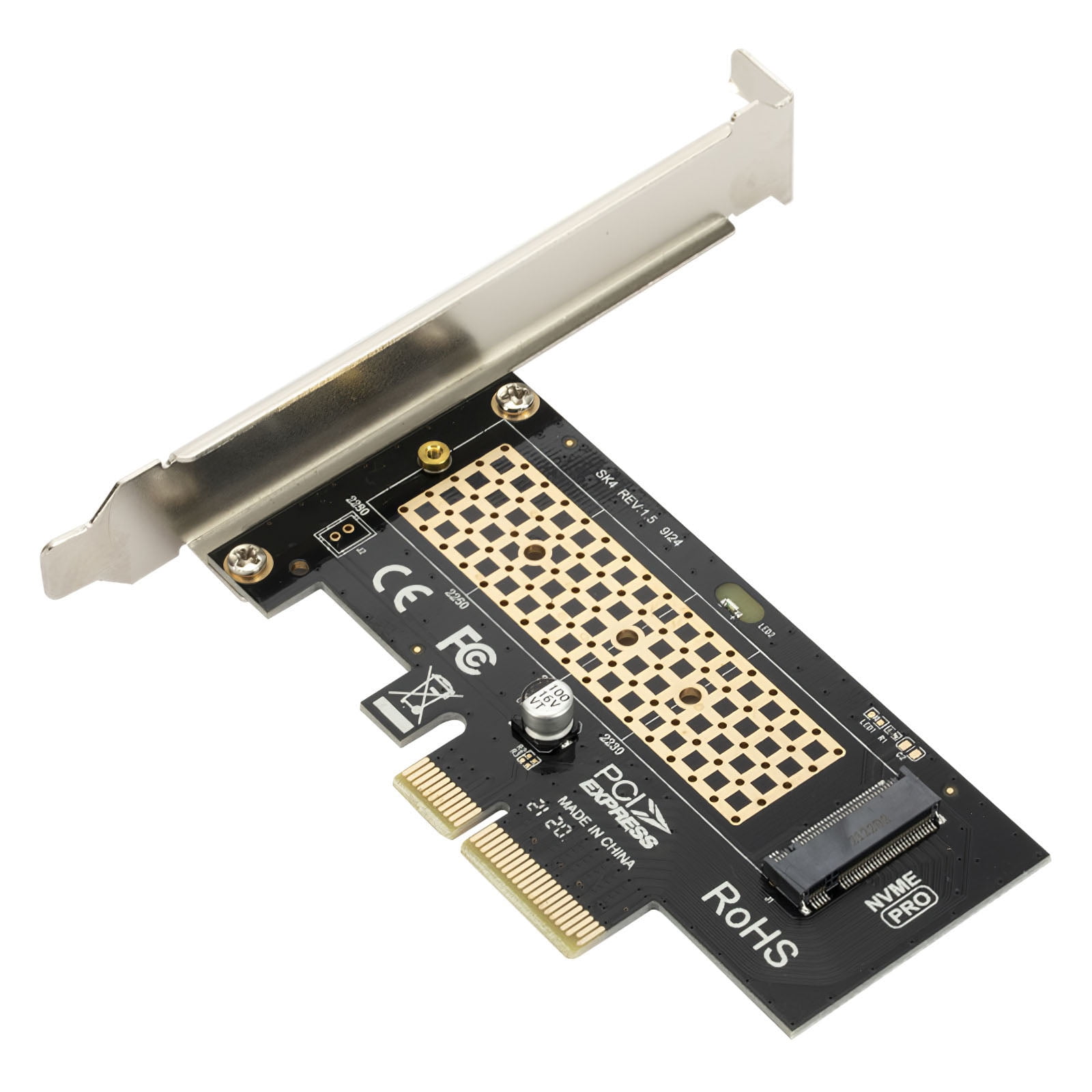 M-Key M.2 NVME/NGFF SSD to PCI-E PCI Express X4 X8 X16 Adapter Converter Card SS 
