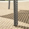 thumbnail image 5 of Outdoor 7 Piece Aluminum Dining Set with Wicker Dining Chairs and Cushions,Grey, 5 of 8