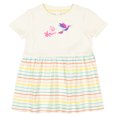 thumbnail image 3 of Inktastic Hummingbird Flying Swirl Girls Baby Dress, 3 of 5