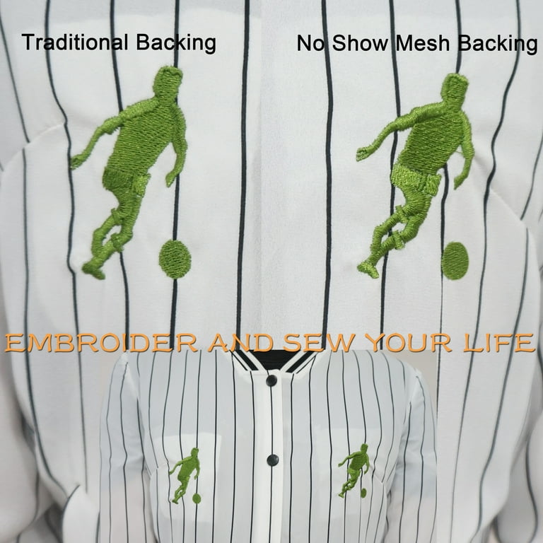  No Show Mesh Stabilizer For Embroidery