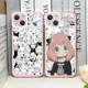 thumbnail image 2 of Funda de teléfono Kawaii Anime SPY×FAMILY Anya Forger para IPhone 14 15 11 12 13 Pro Max Mini XS XR SE2 8 7 Plus Fundas suaves transparentes, 2 of 4