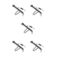 thumbnail image 1 of Ruiboury Black Motorcycle Kickstand Side Support Strong Support Easy Installation Iron-made Strong black 17cm 5Set, 1 of 6