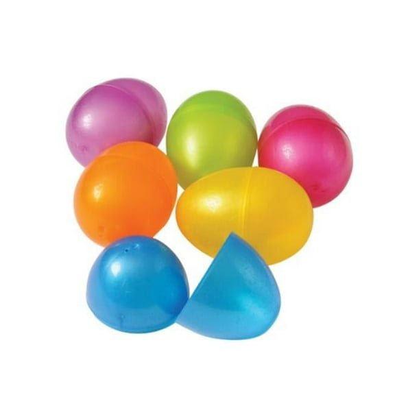 3.12 in. Plastic Eggs - 6 Piece