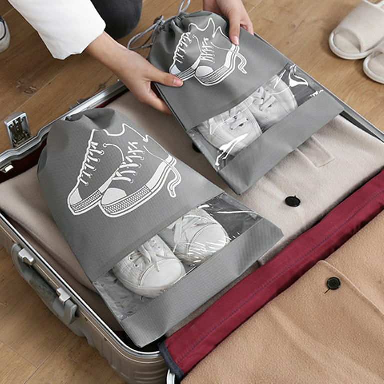 High Quality Portable Waterproof Shoe Storage Bag Travel Visual